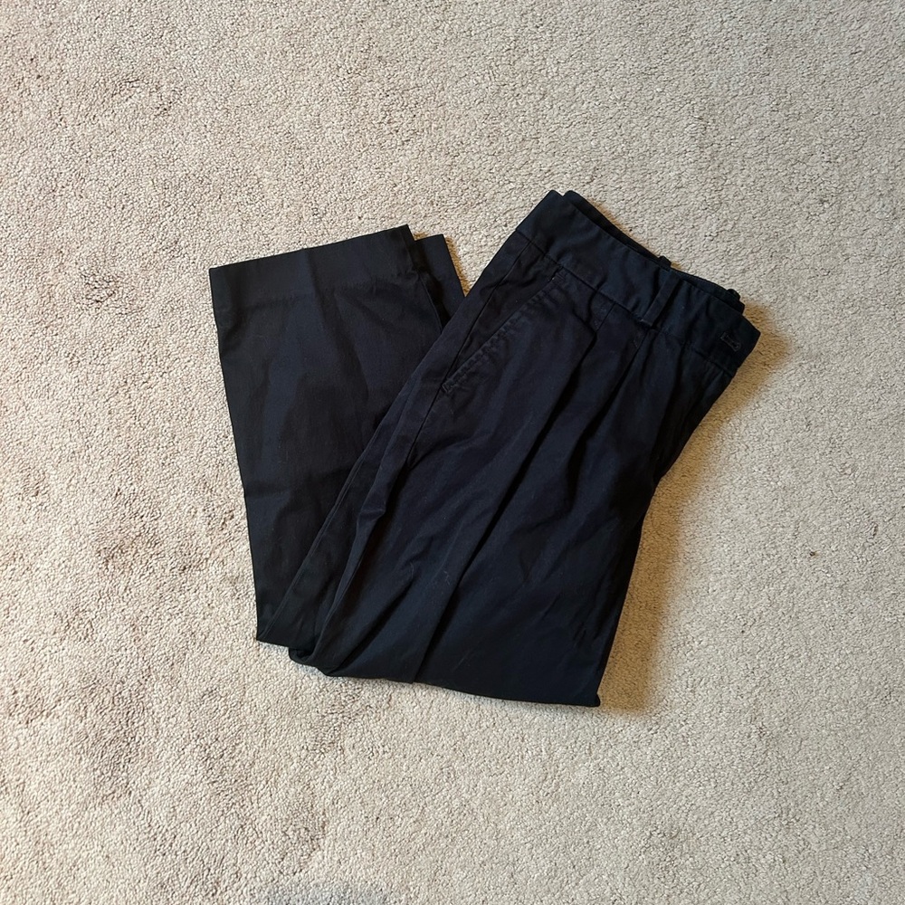 Talbots Black Petite Ankle Pants
